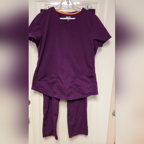 Scrubstar Other Scrubstar Scrub Top And Bottomset Plum Both Are